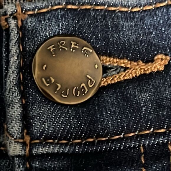 Free People Great‎ Heights Frayed Skinny Jeans Size 26 - Picture 10 of 12